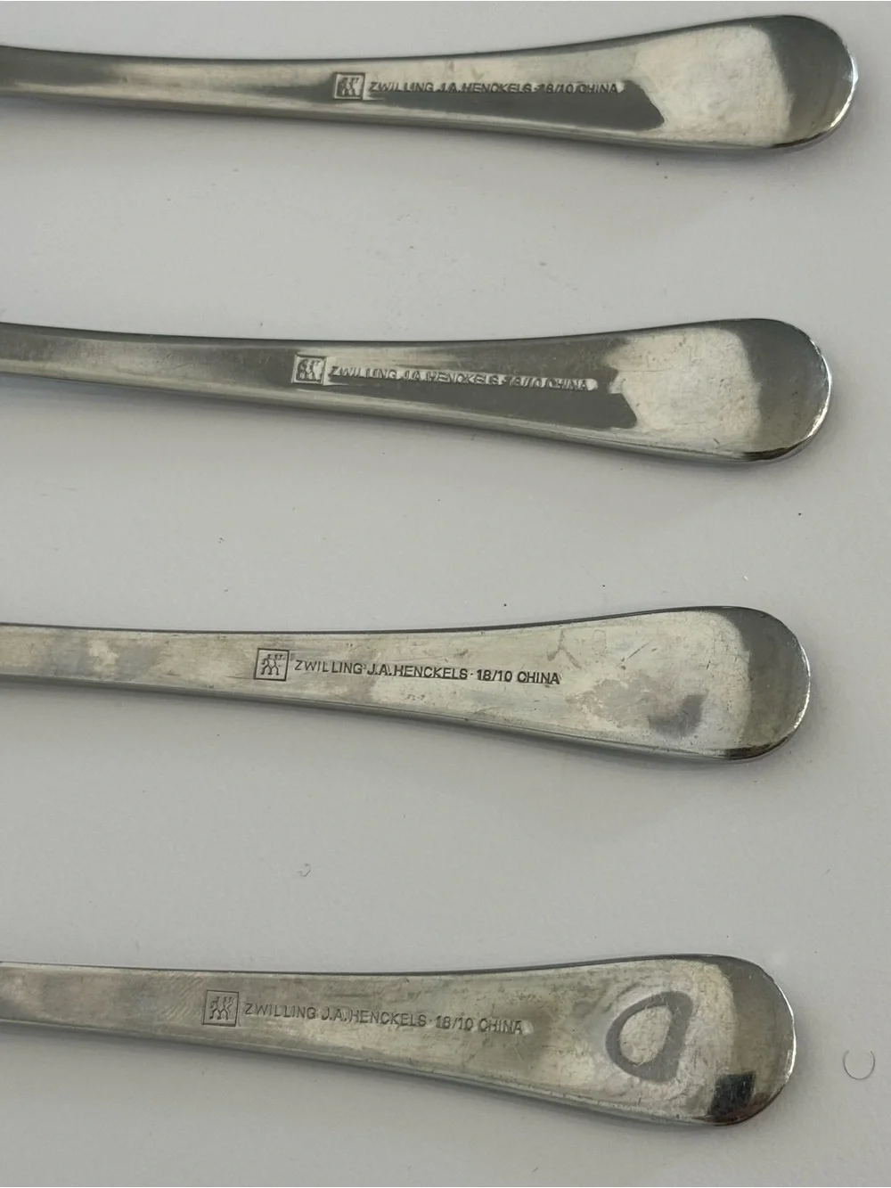 Zwilling J.A. Henckels 18/10 Stainless Dinner Forks Set of 4 Flatware Replacemen